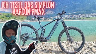 Simplon Rapcon Pmax 2022 EBIKE CHECK auf den 3 Länder Enduro Trails Gopro [upl. by Tnattirb605]