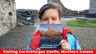 Visiting Carrickfergus Castle Northern Ireland [upl. by Ahsatal]