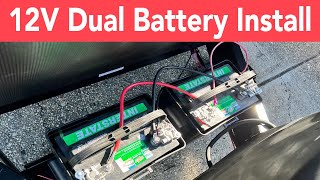 12 Volt Dual RV Battery Install for Grand Design Imagine 2910BH  Vlog S2 Ep 08 [upl. by Lantha]