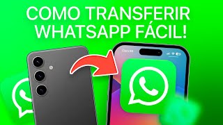 Como transferir conversas WhatsApp Android para iPhone sem perder os dados TUTORIAL [upl. by Maurilla]