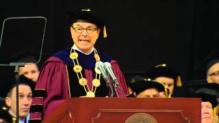 President Aoun Northeastern University Commencement 2015 [upl. by Abner633]