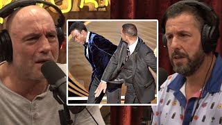 Sandler quotWill Smith Went to a place he couldnt get out ofquot  Joe Rogan amp Adam Sandler [upl. by Berta658]