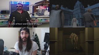 Penguinz0 reacts to the worst horror games [upl. by Gayler]