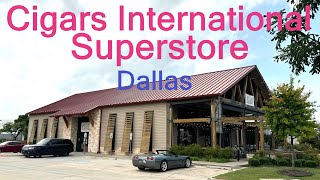 Cigars International Superstore lounge tour  Dallas [upl. by Leiru775]