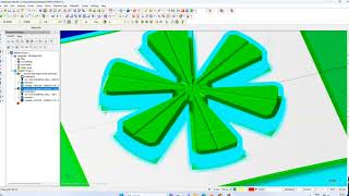 mastercam X5 3dprogram rough pocket surface high speed tool path mastercam [upl. by Corbin]