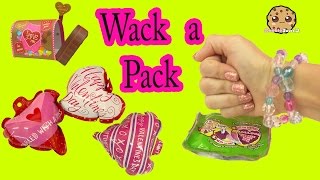 Wack A Pack Surprise Balloons  Valentines Day Cards Fun Unboxing Video  Cookieswirlc [upl. by Genet]