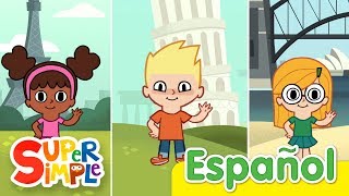 Hola ¿Que Tal  Canciones Infantiles  Super Simple Español [upl. by Selrac]