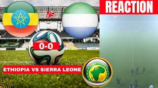 Ethiopia vs Sierra Leone 00 Live Stream World Cup 2026 Qualifiers Football Match Score Highlights [upl. by Etnoj]