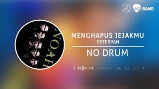 Peterpan  Menghapus Jejakmu Backing Track  No Drum Tanpa Drum drum cover [upl. by Ivana]