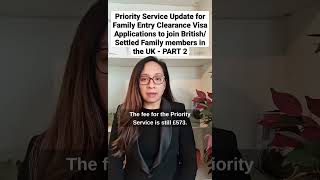 Priority Service Update for UK Spouse Visa Entry Clearance Applications to the UK  PART 2 [upl. by Adnanref174]