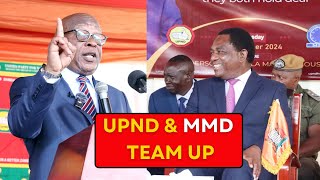 WATCH LIVE Addressing a gathering here at the UPND Headquarters Anderson Kambela Mazoka House in L [upl. by Ethe]