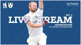 🔴 LIVE  Warwickshire vs Worcestershire  County Championship Day 4 [upl. by Amati733]