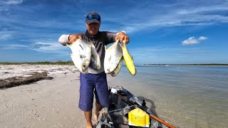 Pompano Limit Fishing at THIS Tampa Florida Pass [upl. by Joane]