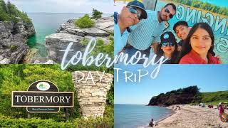 Day Trip to Tobermory amp Singing Sands Beach  Ontario🏖️ [upl. by Dnalrah]