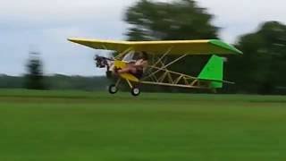 AirBike takeoff with Mark at controls [upl. by Margaret]