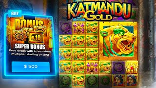 INSANE HIT ON KATMANDU GOLD SUPER BONUS [upl. by Carlina]