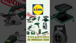 VOLANTINO LIDL PARKSIDE 26 E 29 FEBBRAIO 2024 lidl parkside performance faidate bricolage [upl. by Balling]