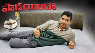 Frido Ultimate Mattress Topper Review  Telugu Tech Tuts [upl. by Koch908]