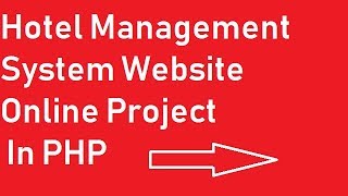 Hotel Management System Project in php Registration form validation Part 1 in htmlphp [upl. by Revert540]