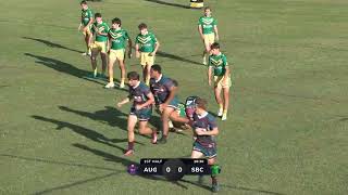 St Augustine’s College Cairns V St Brendan’s College Shield Confraternity Carnival 2023 [upl. by Aleiram]