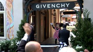 Parfums Givenchy opening in France Pavilion at Epcot in Walt Disney World [upl. by Hajed]