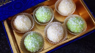 Coconut Mithai In 5 Minutes  4 Ingredients only  Dessert Recipe by HUMA IN THE KITCHEN [upl. by Yorke]