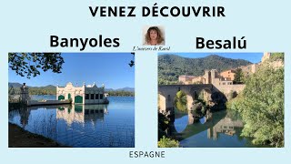 Espagne  Découvrir Besalú et Banyoles [upl. by Lerud22]