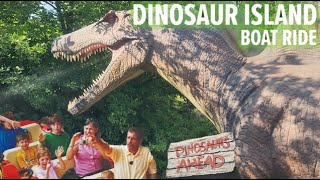 Columbus Zoo Dinosaur Island Boat Ride POV 2024 [upl. by Adniram660]