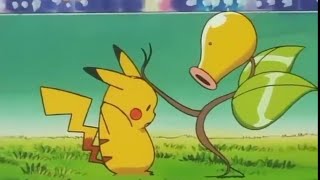 Pikachu Vs Bellsprout  who will win  Pokemon battel Ash Pikachu Vs Bellsprout Pokemon league [upl. by Rosemarie533]