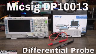 Micsig DP10013 Differential Oscilloscope Probe Overview For PSU Repair [upl. by Erminie399]