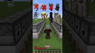 Minecraft Fire Charge vs Every MOB🤯 はいよろこんで [upl. by Leslie]