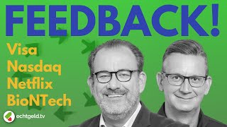 AktienFeedback BioNTech nach 50Anstieg Fresenius nach Bodenbildung amp Nasdaq nach Verdreifachung [upl. by Notgnillew]