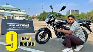 New Bajaj Platina 110 ABS E20 Bs7 2023 Price Mileage New Update Full Details In Hindi [upl. by Enellek]