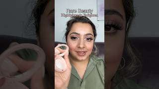 TESTING OUT RARE BEAUTY HIGHLIGHTER  Enlighten rarebeauty [upl. by Annavas]