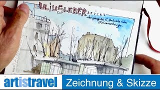 Urban Sketching GRIS zeigt sein Skizzenbuch [upl. by Nevek]