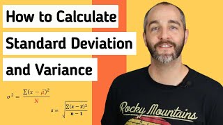 How to Calculate Variance and Standard Deviation [upl. by Elleron]