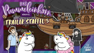 Das Pummeleinhorn Hörspiel  Staffel 5 I 🏴‍☠️ Kaperfahrt der Glitzerweltpiraten I TRAILER [upl. by Ahsitahs]