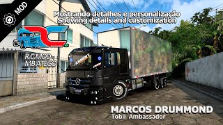 Detalhes e personalizaçãoDetails and customization  RCMOD  Mercedes  Benz ATEGO 24263030 [upl. by Cuda]