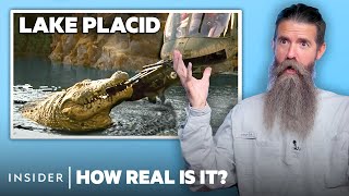 Crocodile Wrangler Rates 12 Alligator Attacks In Movies And TV  How Real Is It  Insider [upl. by Ybok]