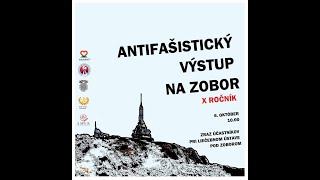 Antifašistický výstup na Zobor 6102024 [upl. by Mufi68]