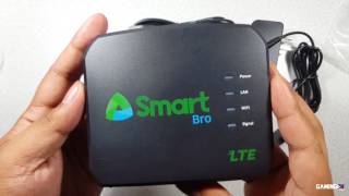 Smart Bro Prepaid LTE Home Wifi Router Unboxing [upl. by Eisoj32]