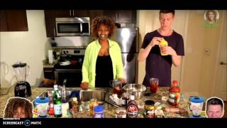 Smoothie Challenge Glozell ft Collins Key [upl. by Llenrag]