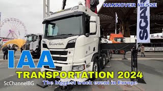 Scania V8 660 R Crane 2025 Interior And Exterior  IAA transportation 2024 hannover Messe [upl. by Ijies]