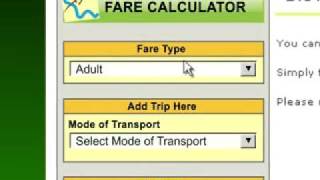 The Distance Fares Calculator Instructional Video [upl. by Niddala]