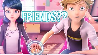 WHY are you flustered touching your “FRIEND’S” hand Agreste  Signs of Adriens Crush on Marinette [upl. by Kimitri]