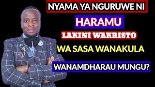 KWA NINI MUNGU AMEKATAZA KULA NYAMA YA NGURUWE LAKINI WAKRISTO WA SASA WANAKULA WANADHARAU BIBLIA [upl. by Wons4]