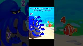 Fishdom ads Mini Shorts 39 hungry fish New update levels game play Update [upl. by Artiek]