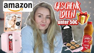 ENDLICH 102 GESCHENKIDEEN unter 50€ für WEIHNACHTEN Für Eltern Oma Opa Geschwister amp Freund 😍🎁 [upl. by Hancock]