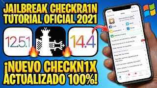 ¡TUTORIAL CHECKRA1N WINDOWS ✅ JAILBREAK iOS 144 y 1251 OFICIAL Checkn1x [upl. by Weissberg630]