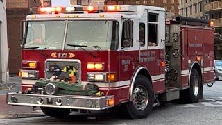 Baltimore City Fire Department Engine 23 Responding to a Medical 051723 [upl. by Ttereve]